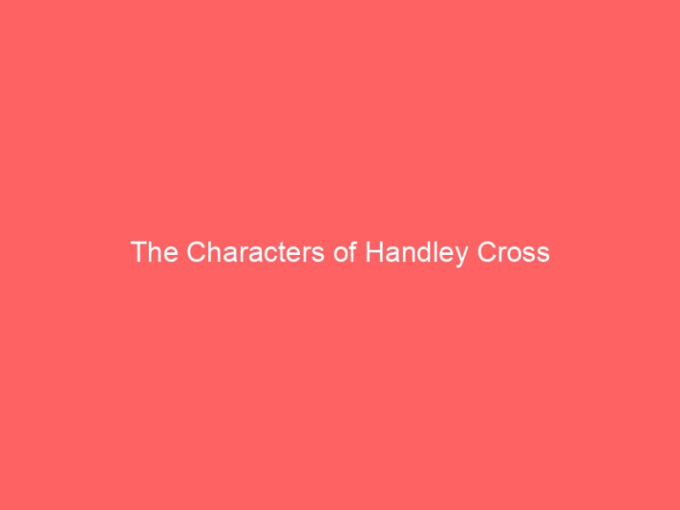 The Characters of Handley Cross
