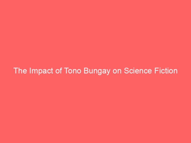 The Impact of Tono Bungay on Science Fiction